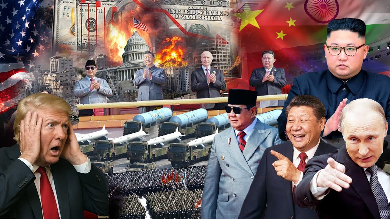 TRUMP SEMAKIN TERPOJOK! Perang Dagang BRICS vs AS Semakin Memanas