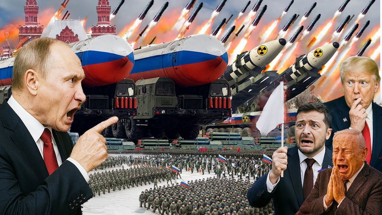 AS DAN SEKUTUNYA KAGET LIAT KEKUATAN DAHSYAT NUKLIR RUSIA! Putin Siap Hancurkan Musuh Dalam Perang