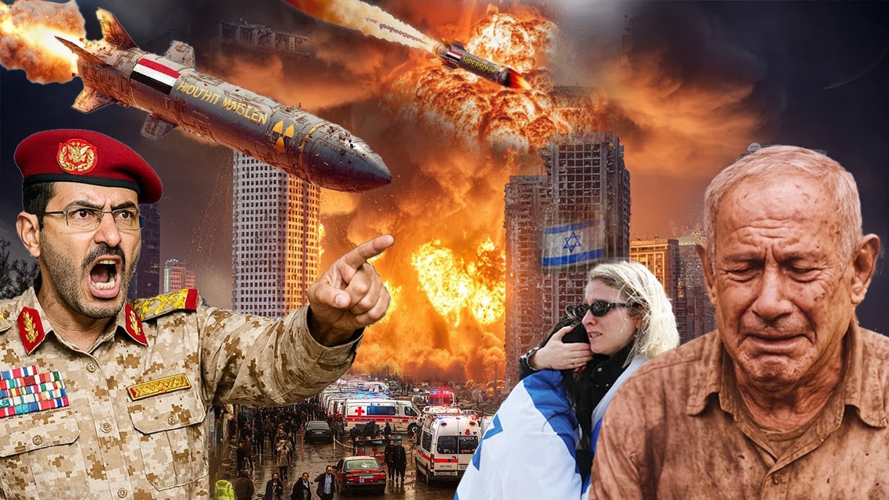 H0UTI MELANCARKAN SERANGAN MEMATIKAN! Netanyahu Ketakutan, Semua Warga Tel Aviv Panik Ketakutan